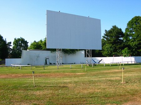 Sunset Auto Theatre - Screen And Playground - Photo From Water Winter Wonderland (newer photo)